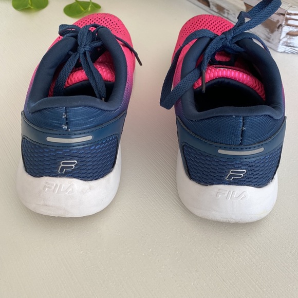 FILA COOLMAX PINK OMBRÉ SNEAKERS SIZE 8 - Picture 4 of 11